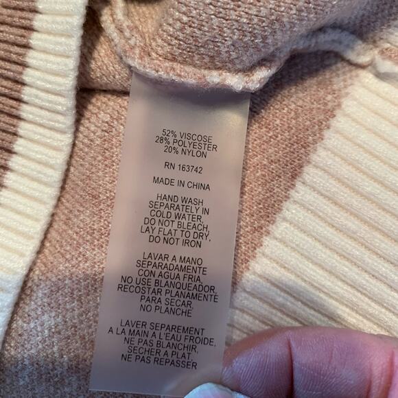 Sioni Argyle sweater vest xl neutrals - Picture 4 of 7